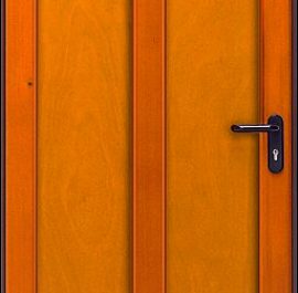 Tudor Side Door